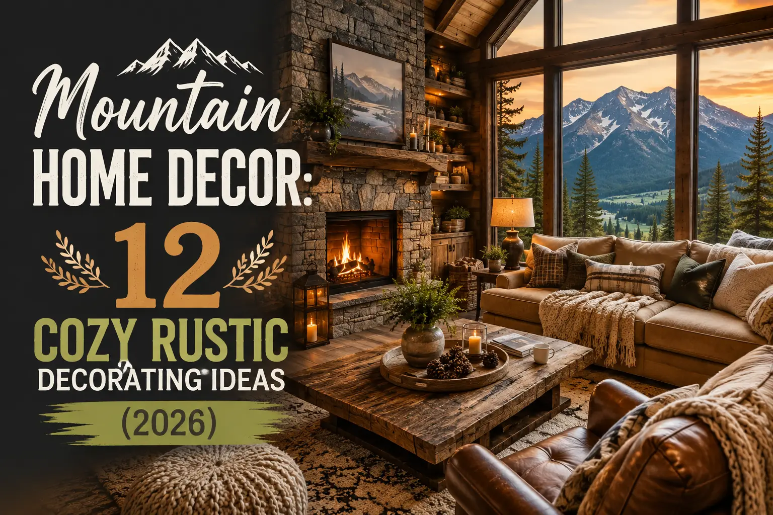 mountain home decor