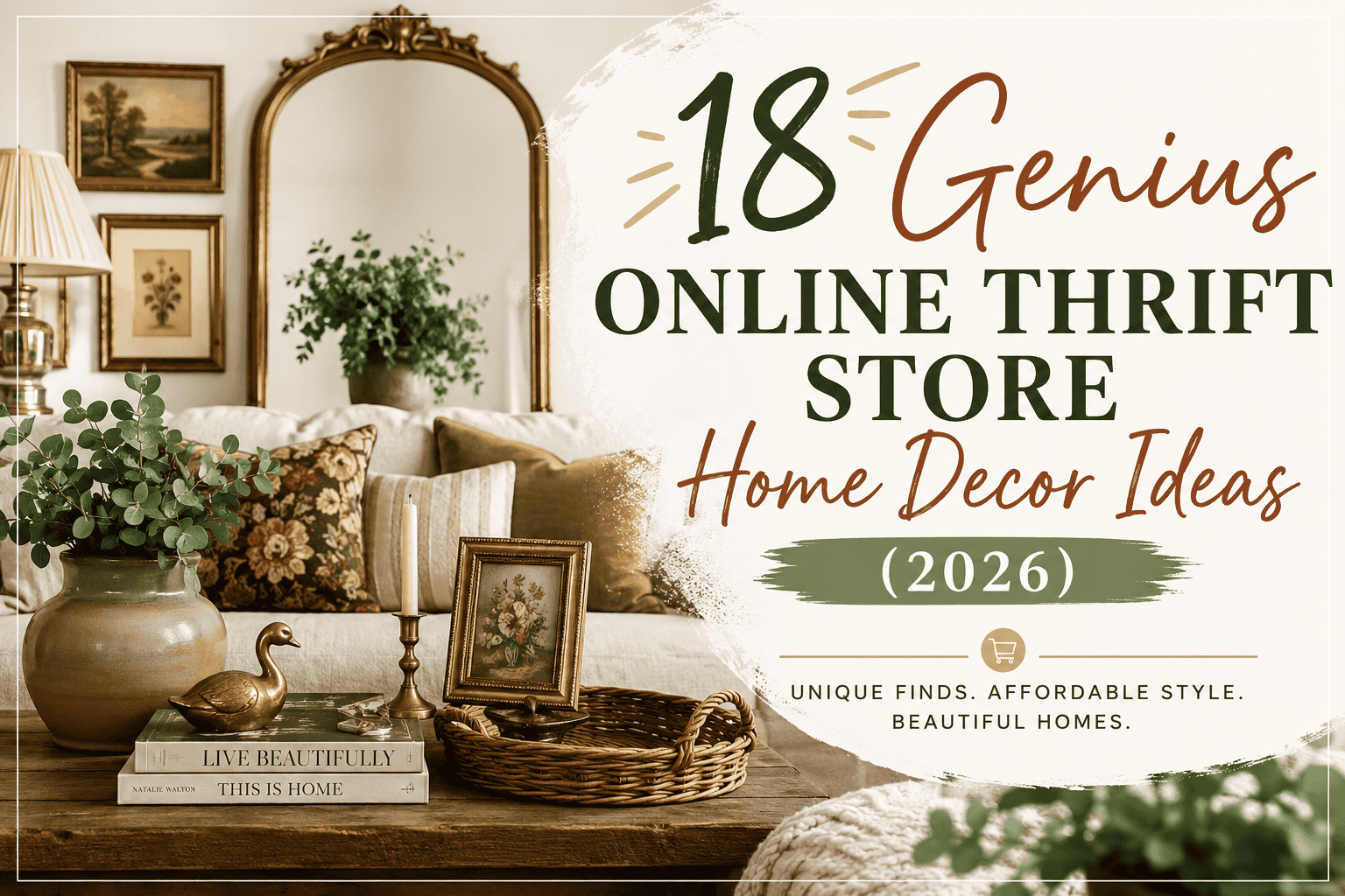 online thrift store home decor