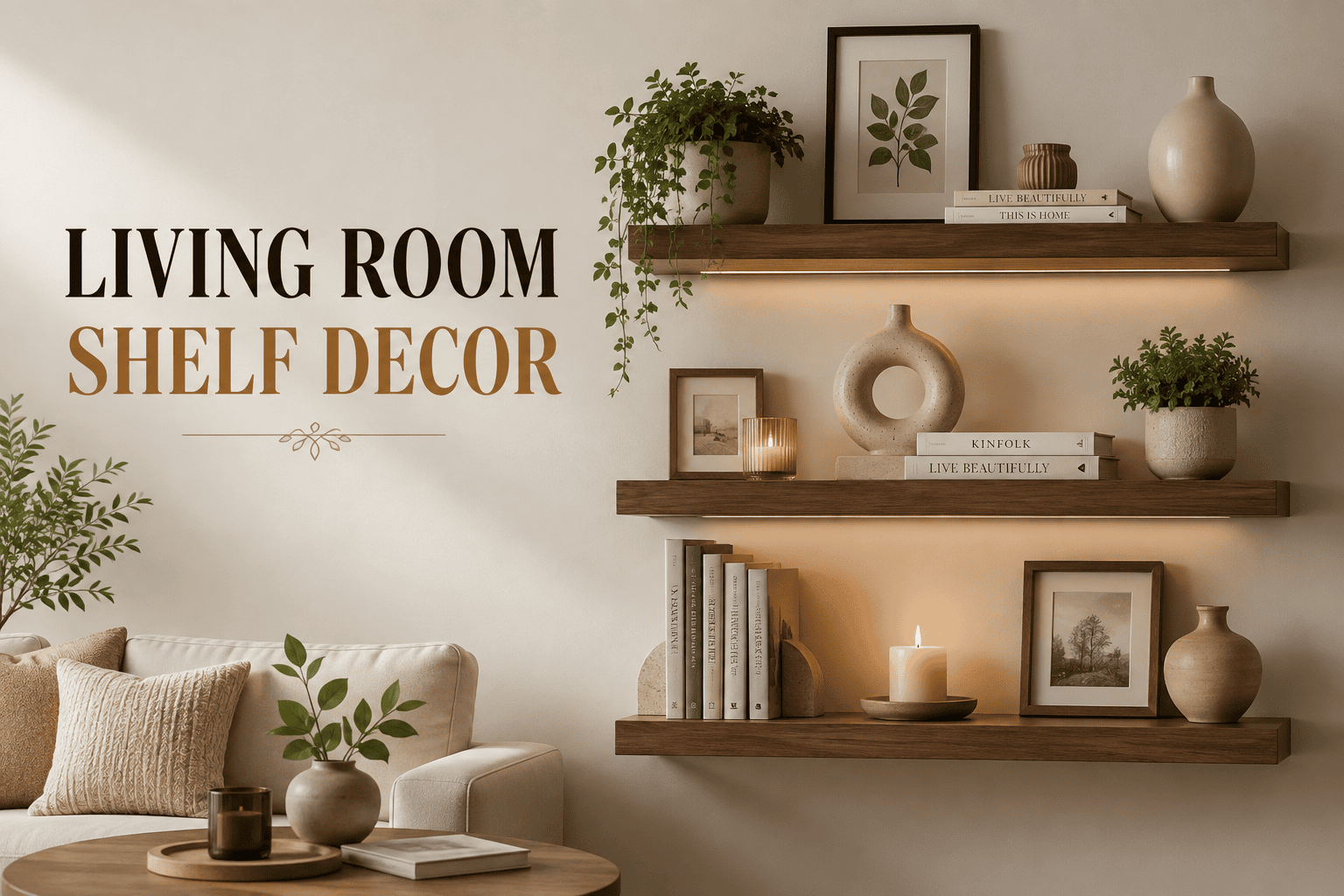 15 Living Room Shelf Decor Ideas to Transform Your Space
