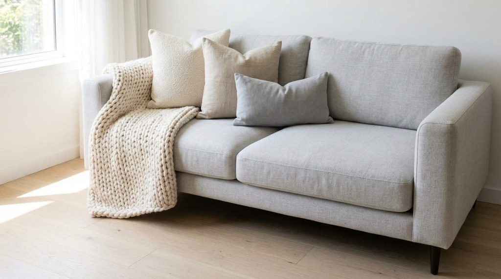 Living Room Sofa Decor